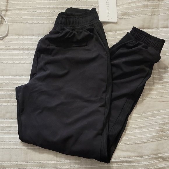 Athleta Black Jogger Pants - Picture 2 of 4